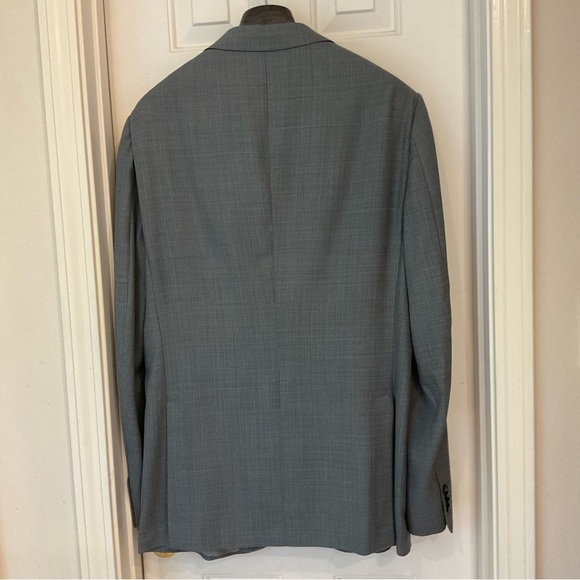 Ermenegildo Zegna Blazer, Gray, Classic Luxury for Men, Timeless, 44” Chest - Picture 4 of 8